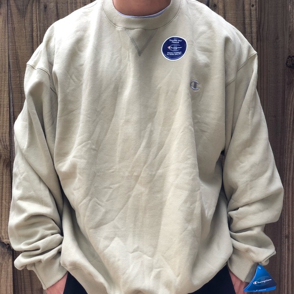 champion men's reverse weave crew